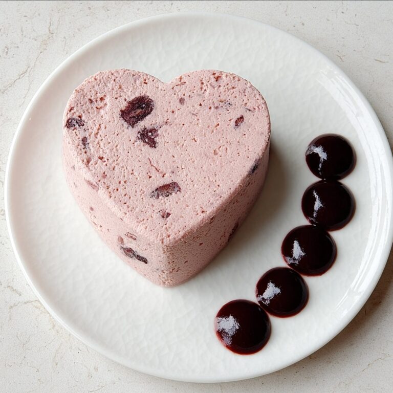 Cranberry Orange Semifreddo Hearts Recipe