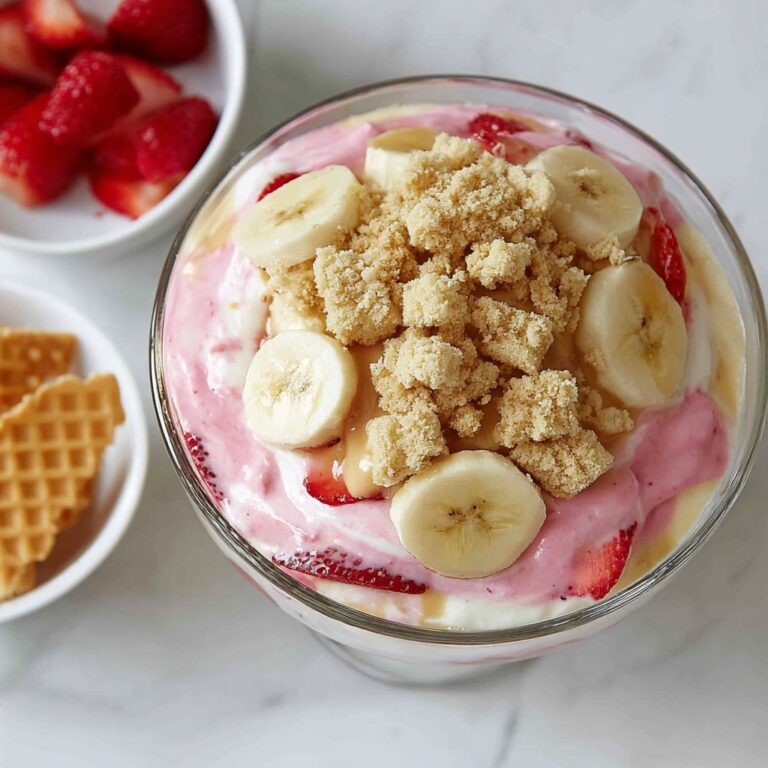 Strawberry Crunch Banana Pudding Recipe
