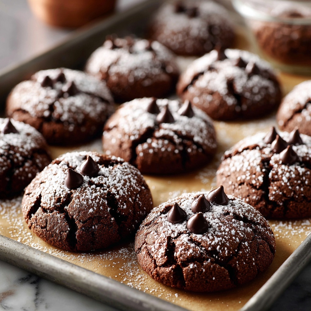 Meltaway Brownie Cookies Recipe - Recipe Image