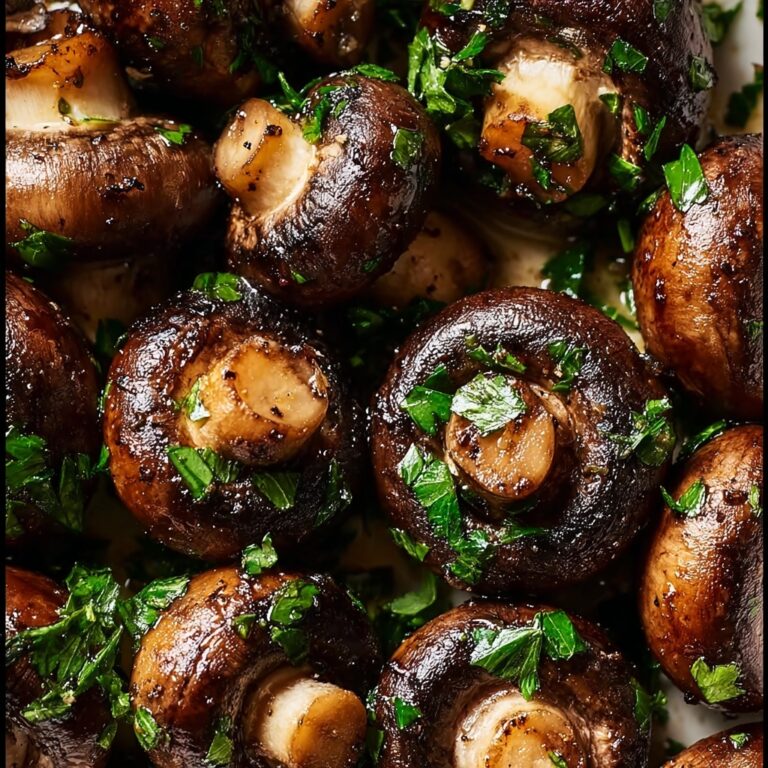 Garlic Mushrooms Recipe