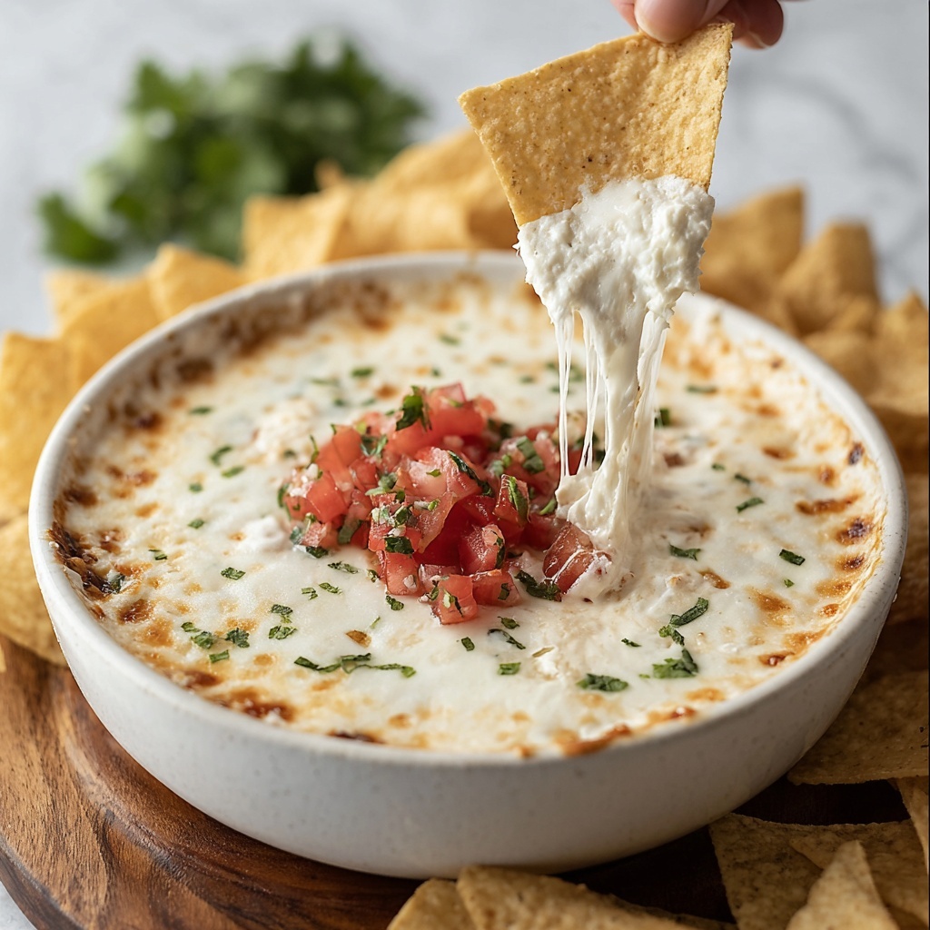 Mexican White Cheese Dip Recipe - Recipe Image