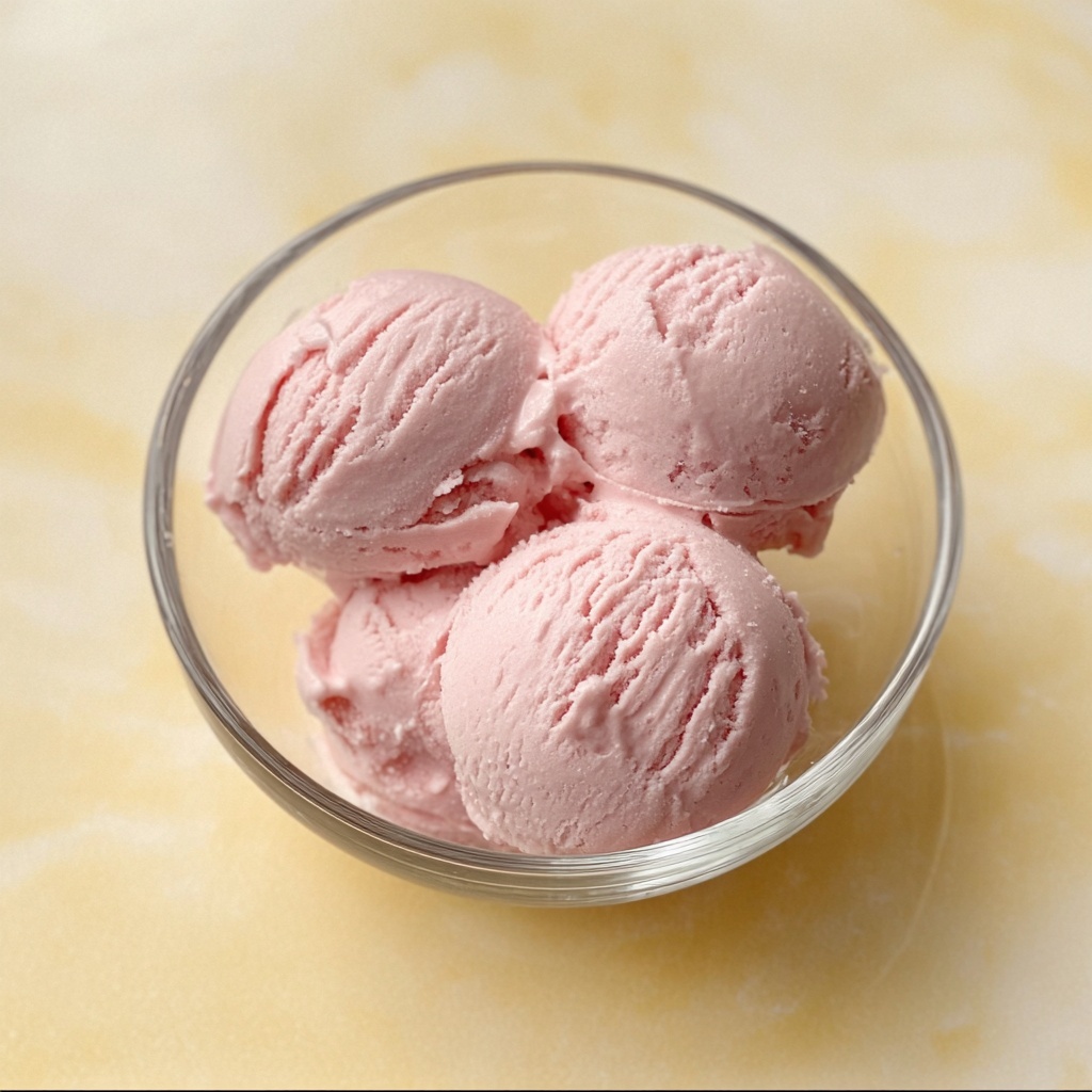 Strawberry Vanilla Bean Ice Cream Recipe - Recipe Image