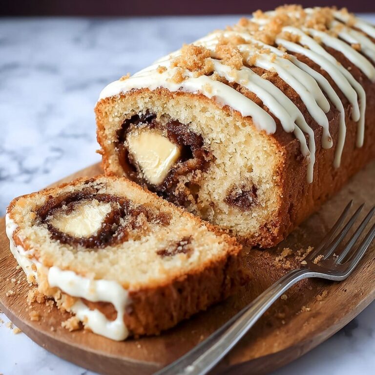 Cinnamon Swirl Cream Cheese Banana Bread Recipe
