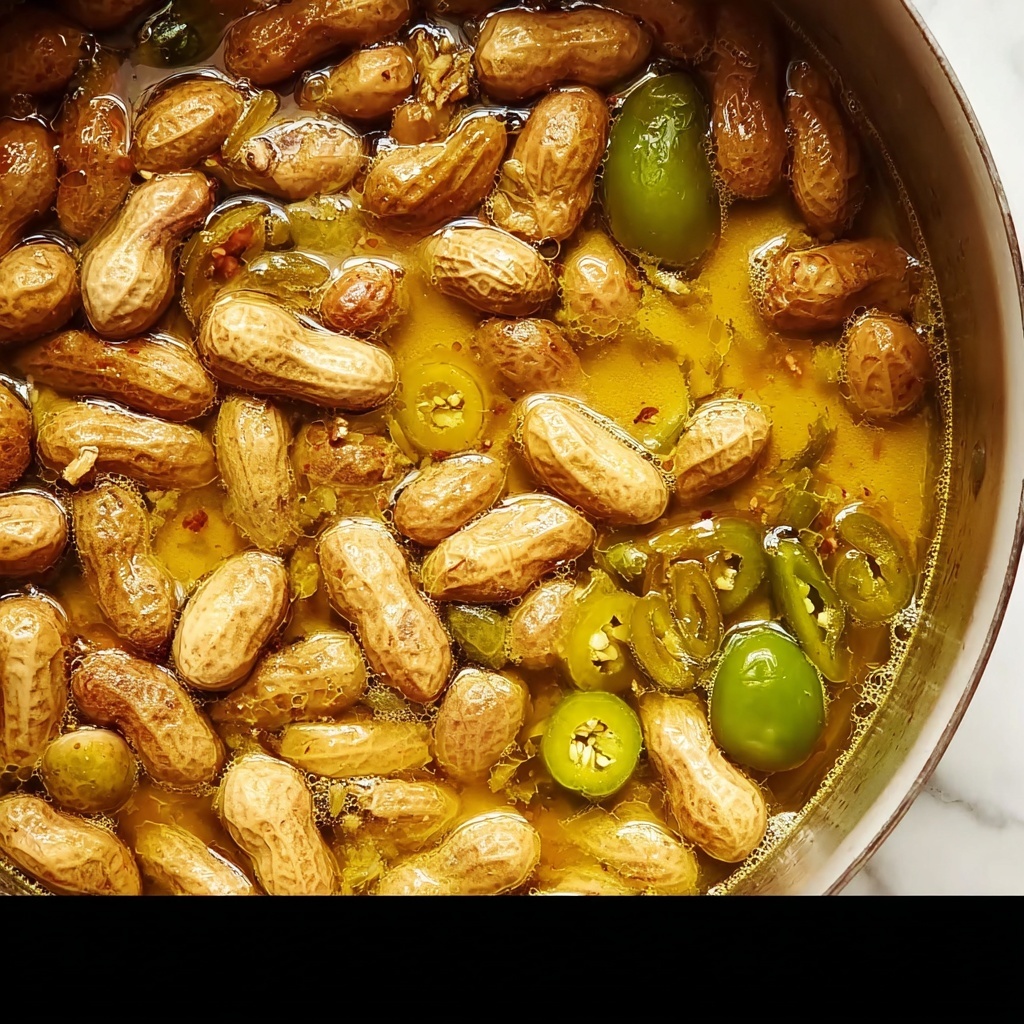 Dill Pickle Boiled Peanuts Recipe - Recipe Image