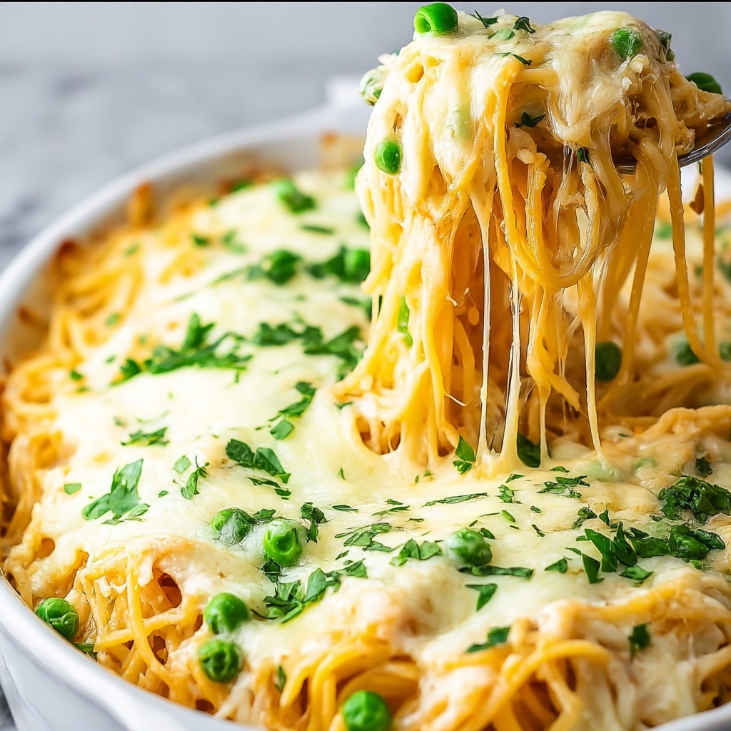 Easy Chicken Tetrazzini Recipe - Recipe Image
