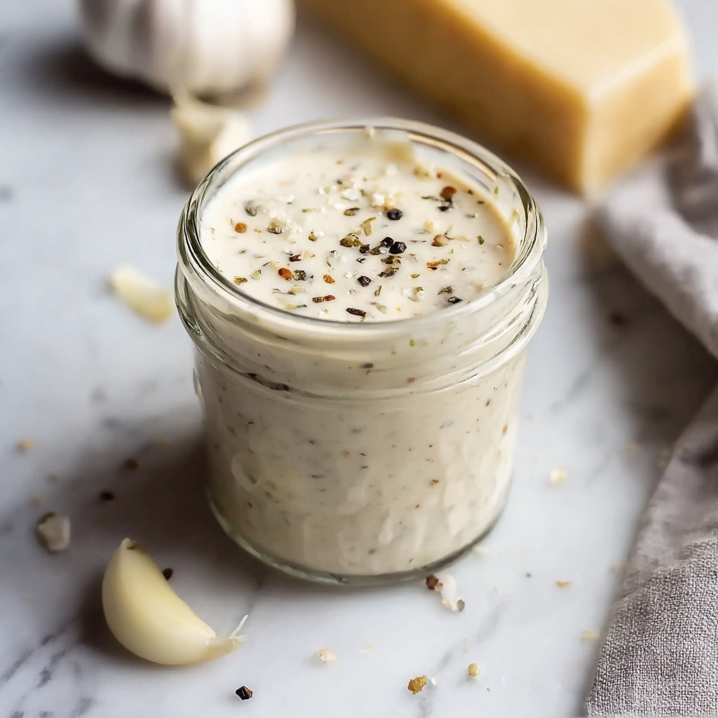Garlic Parmesan Sauce Recipe - Recipe Image