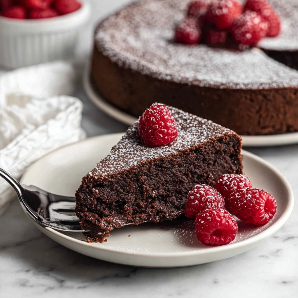 Flourless Chocolate Cake Recipe - Recipe Image