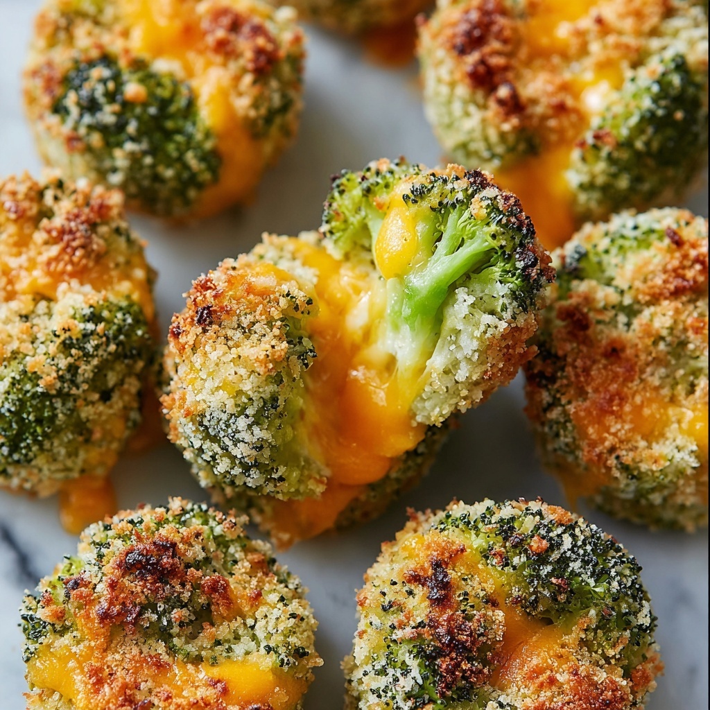 Baked Broccoli Cheese Balls Recipe - Recipe Image