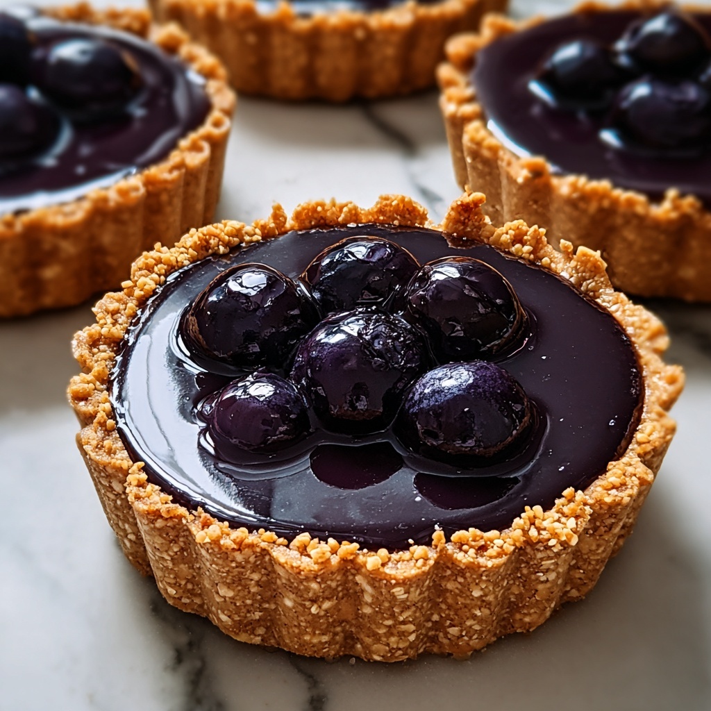 Blueberry Ganache Tart Recipe - Recipe Image