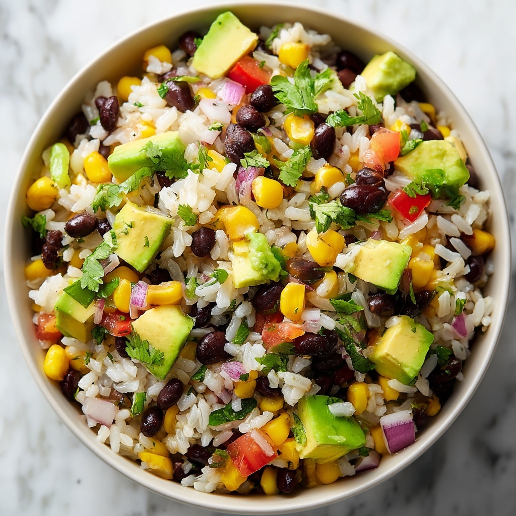Black Bean Corn Avocado Salad Recipe - Recipe Image