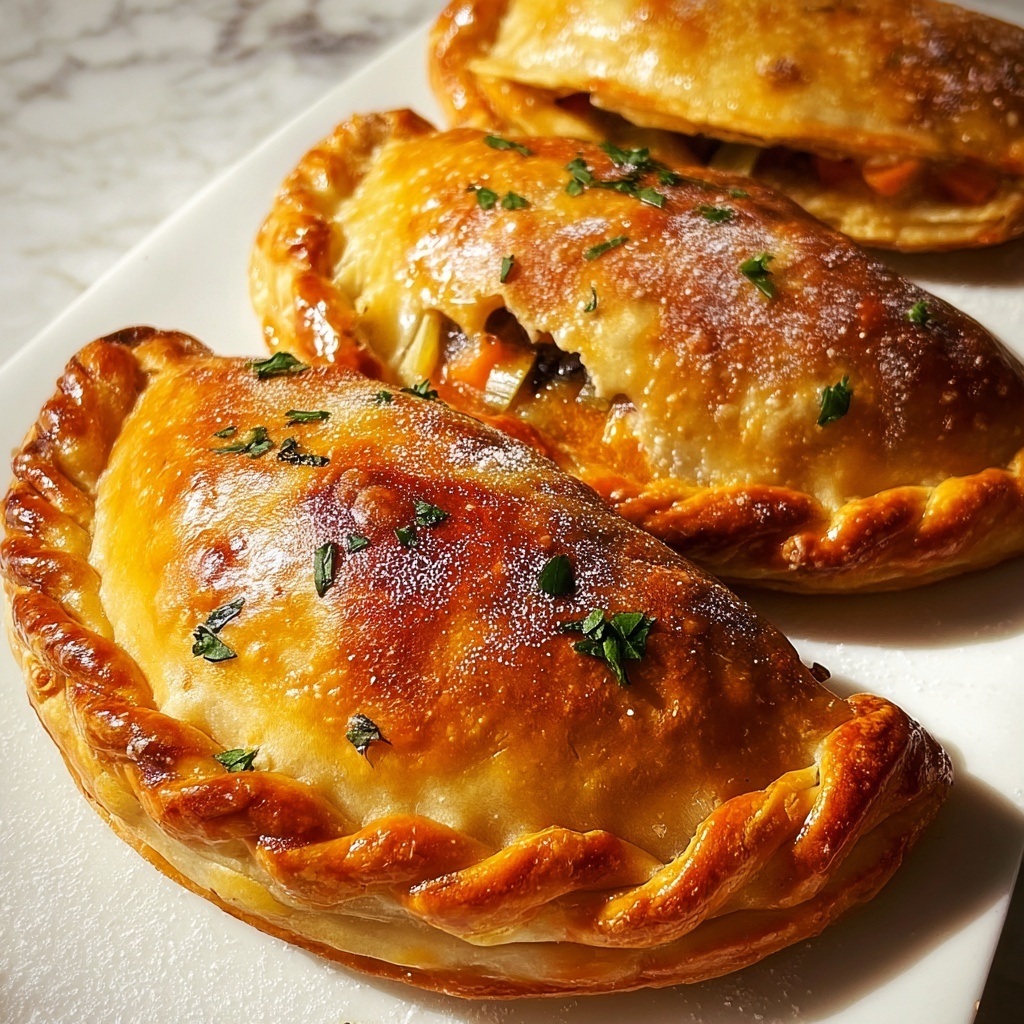 Baked Chicken Empanadas Recipe - Recipe Image