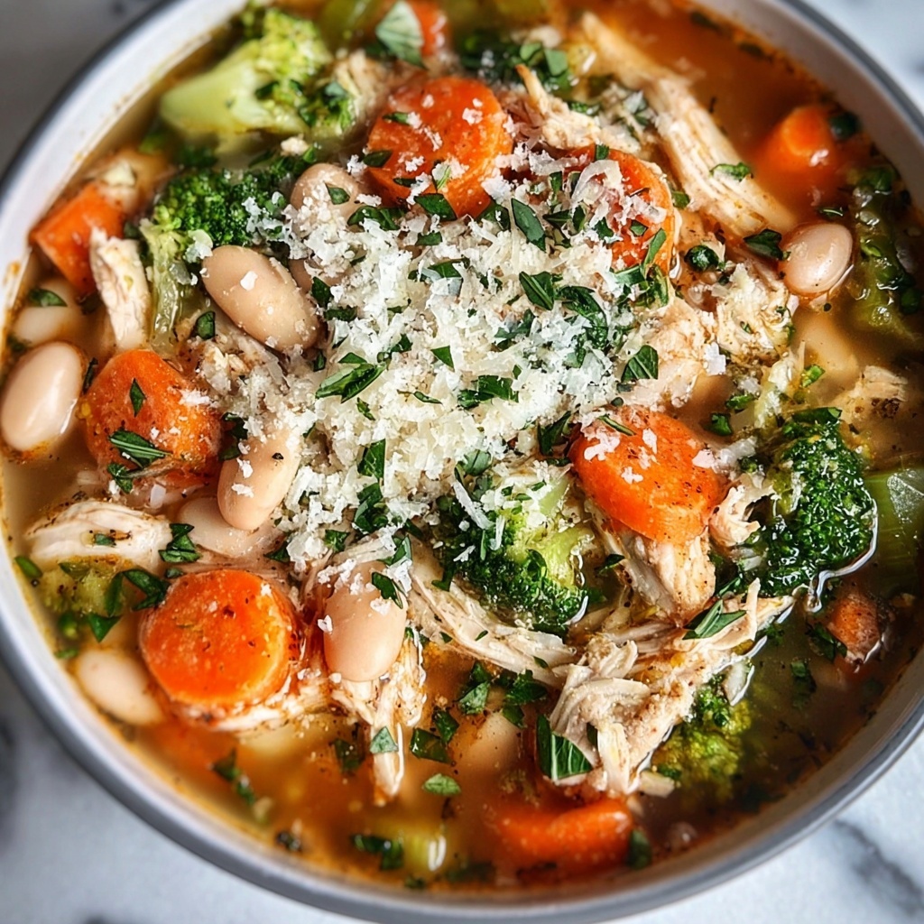 Crockpot Chicken Minestrone Recipe - Recipe Image