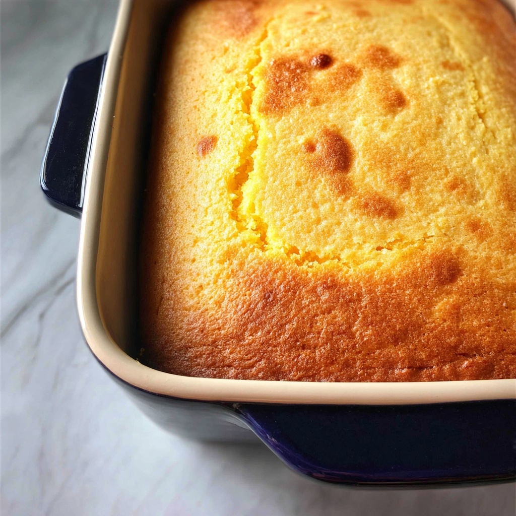 Sour Cream Cornbread Recipe - Recipe Image