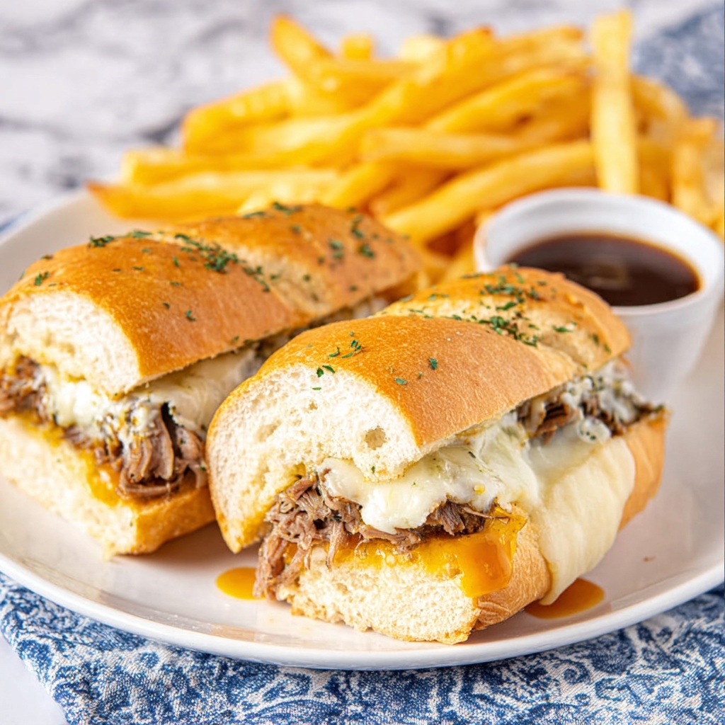 Slow Cooker French Dip Recipe - Recipe Image