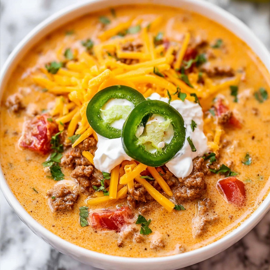 Keto Taco Soup Recipe - Recipe Image