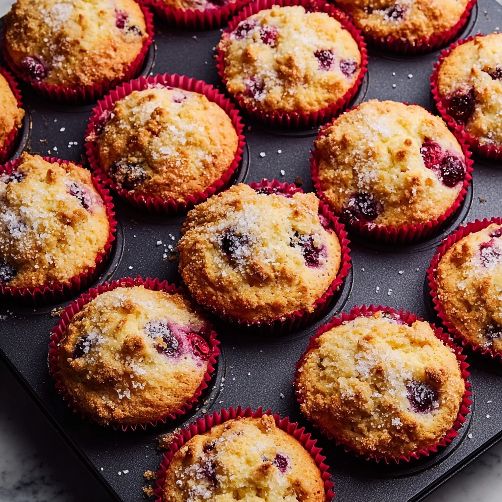 Cranberry Orange Muffins Recipe - Recipe Image