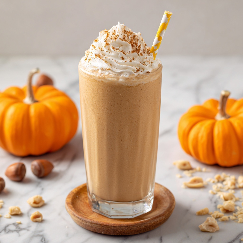 Creamy Pumpkin Pie Smoothie Recipe - Recipe Image