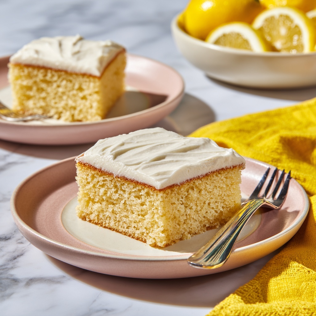 Lemon Cake Recipe - Recipe Image