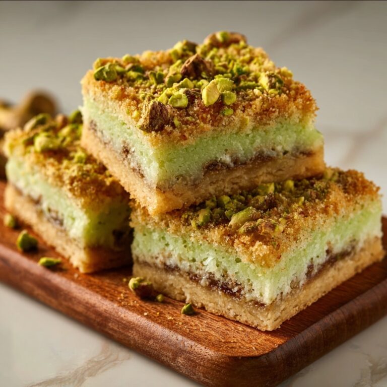 Pistachio Dream Cookie Bars Recipe