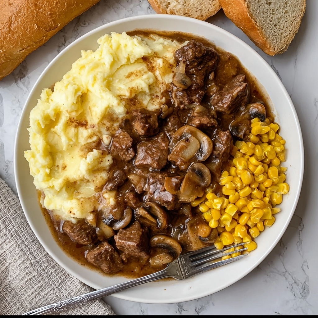 Classic Round Steak with Gravy Recipe - Recipe Image