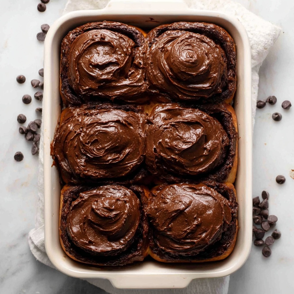 Chocolate Cinnamon Rolls Recipe - Recipe Image