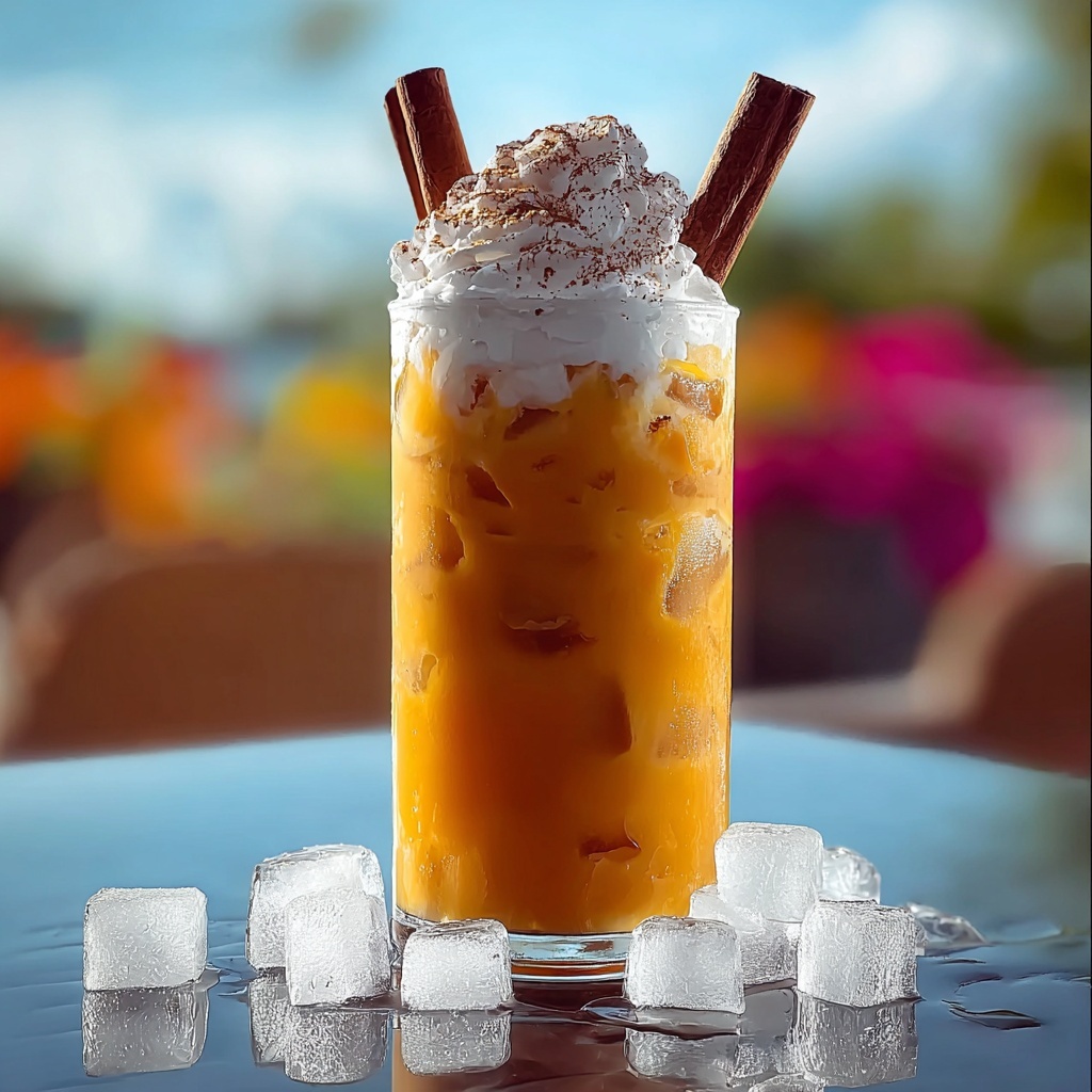 Iced Mexican Coffee Recipe - Recipe Image