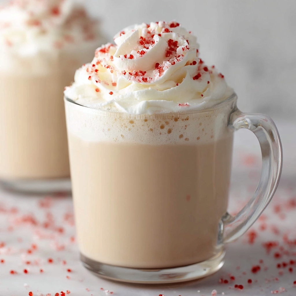 Peppermint White Hot Chocolate Recipe - Recipe Image