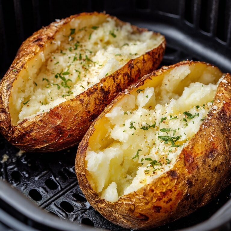 Air Fryer Baked Potatoes Recipe
