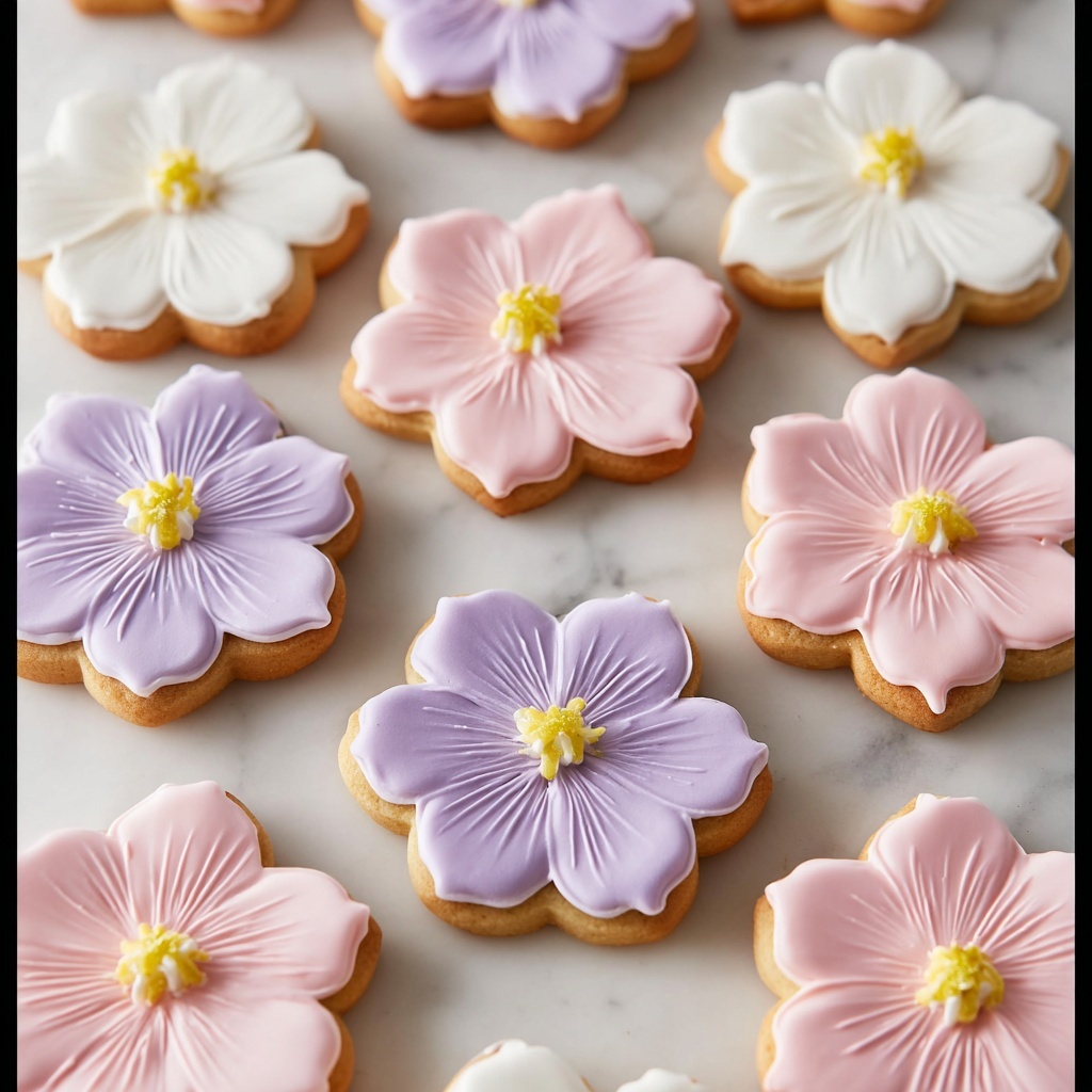 Flower Cookies Recipe - Recipe Image