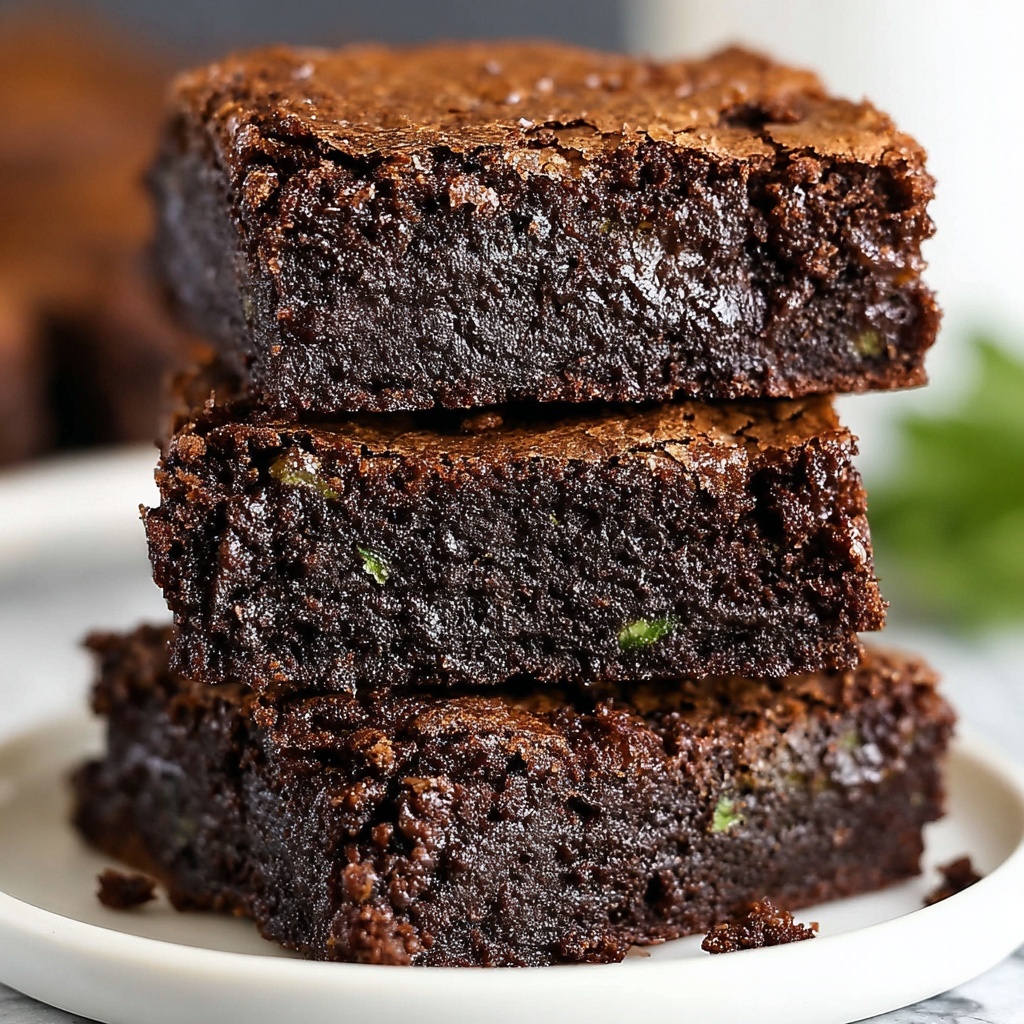 Zucchini Brownies Recipe - Recipe Image
