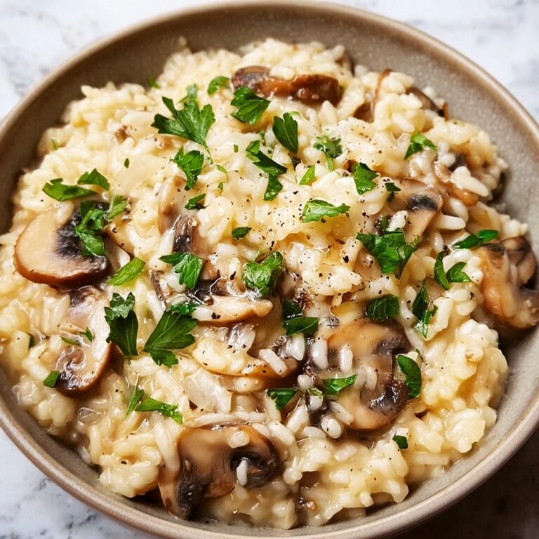 Creamy Mushroom Rice Recipe