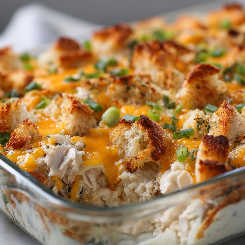 Loaded Chicken Casserole Recipe - Recipe Image
