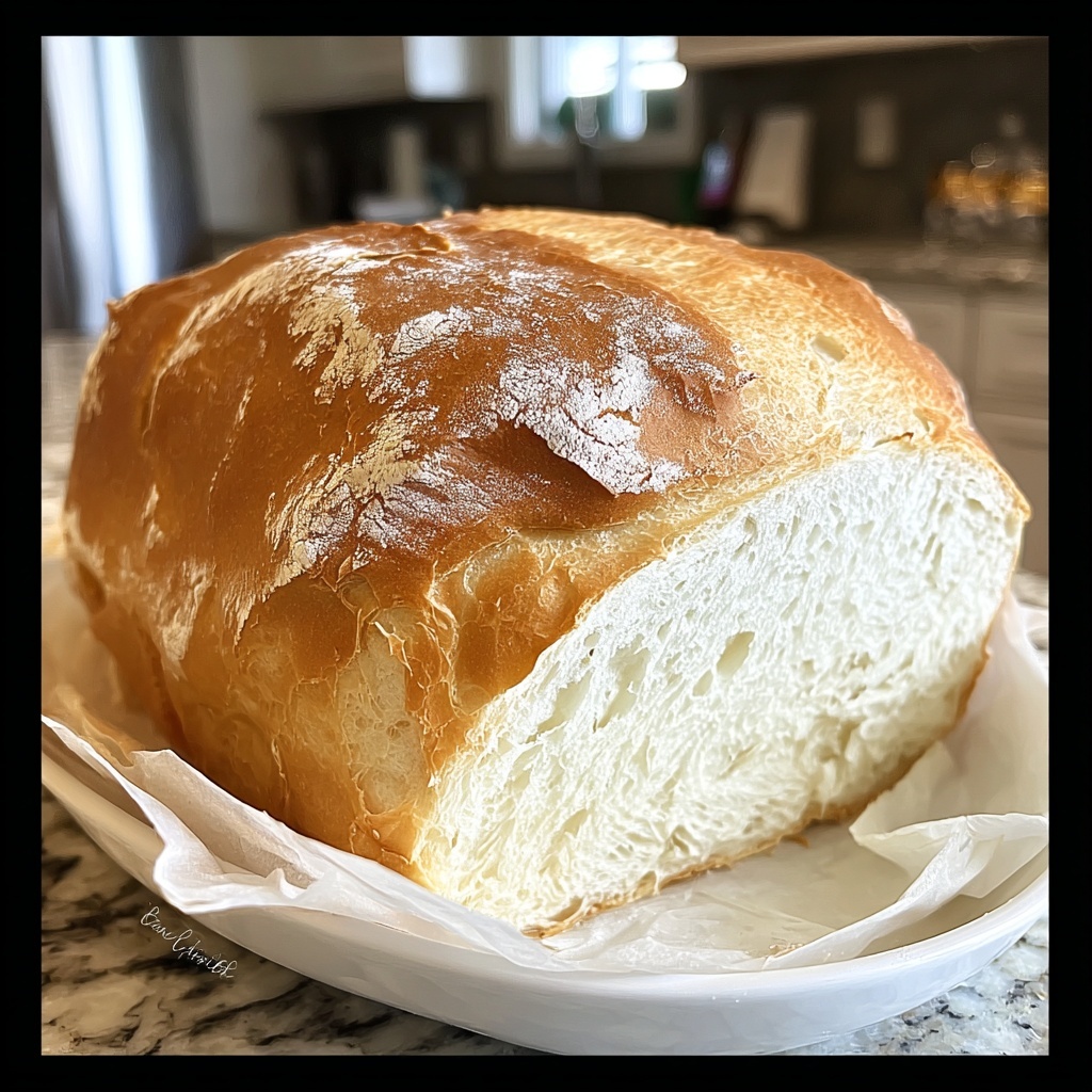 Easy Homemade White Bread Recipe - Recipe Image