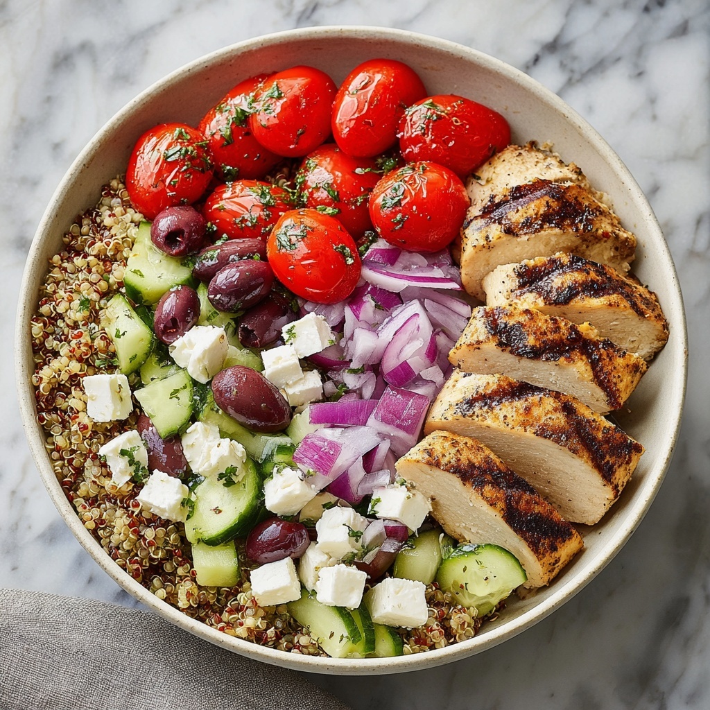 Greek Chicken Bowl Recipe - Recipe Image