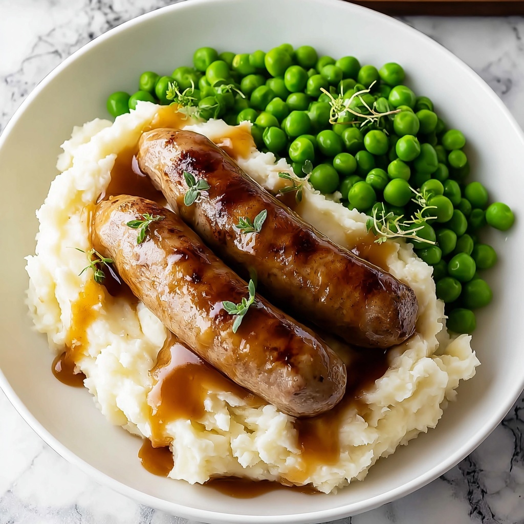 Bangers and Mash Recipe - Recipe Image