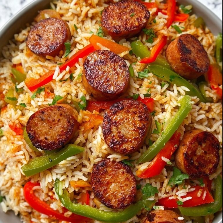 Cajun Sausage and Rice Skillet Recipe