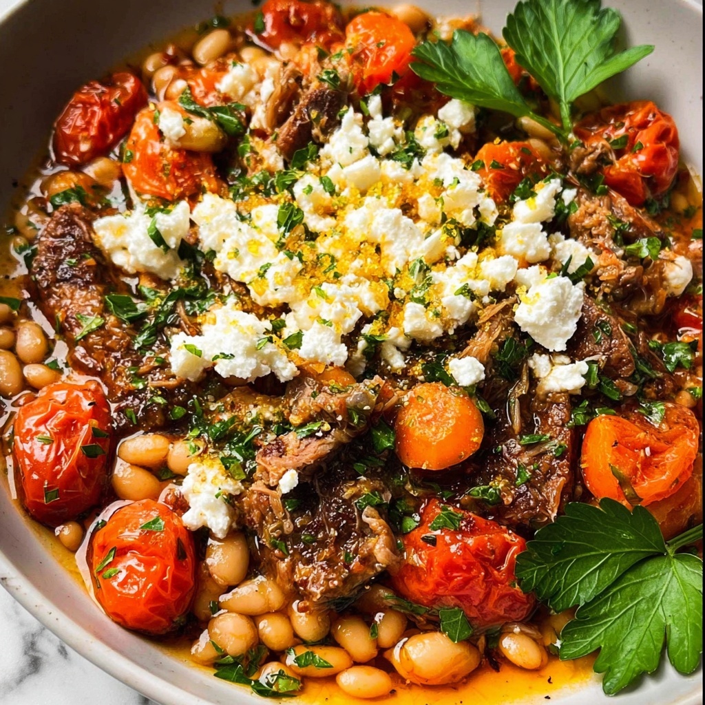 Greek Sausage and Beans Recipe - Recipe Image