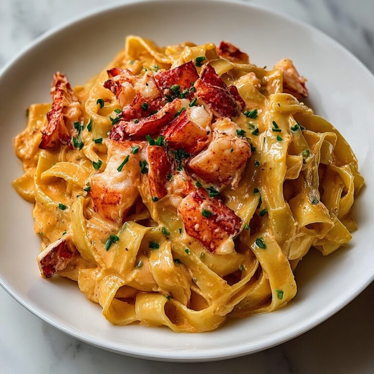 Creamy Tomato and Lobster Pasta Recipe