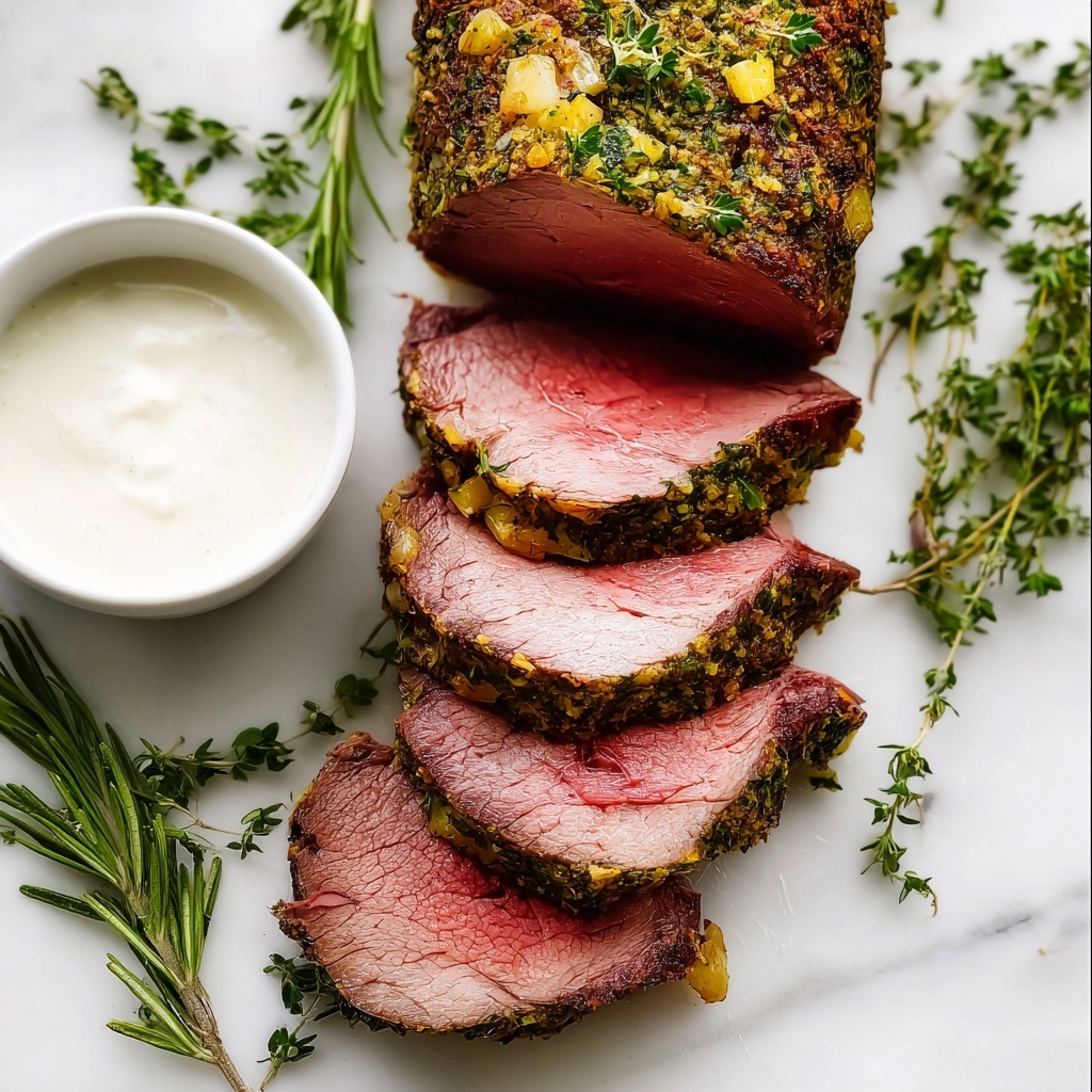 Herb Butter Beef Tenderloin Roast Recipe - Recipe Image