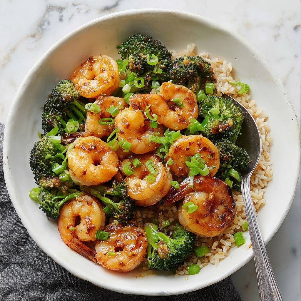 Stir-Fried Shrimp and Broccoli Recipe - Recipe Image