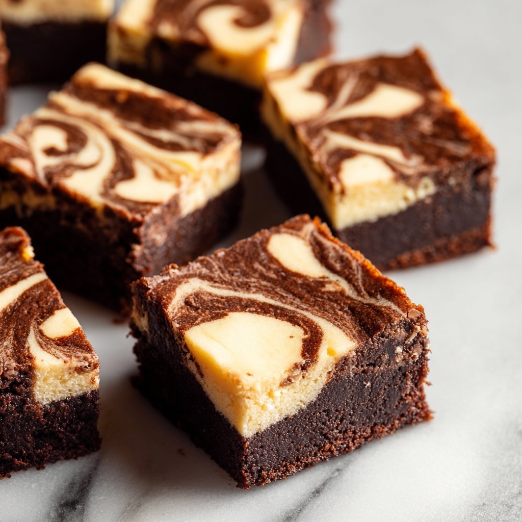 Mocha Swirl Brownies Recipe - Recipe Image