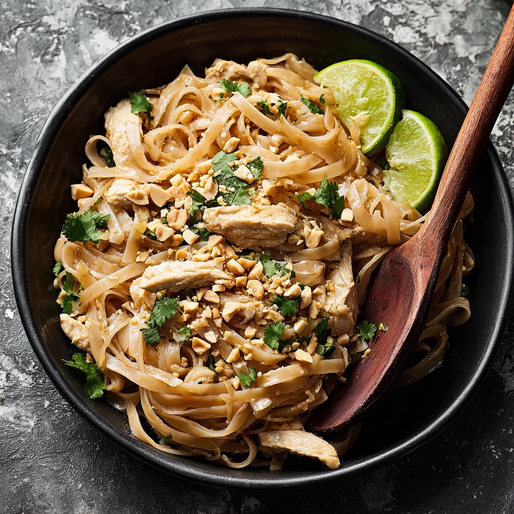 Chicken Pad Thai Recipe - Recipe Image