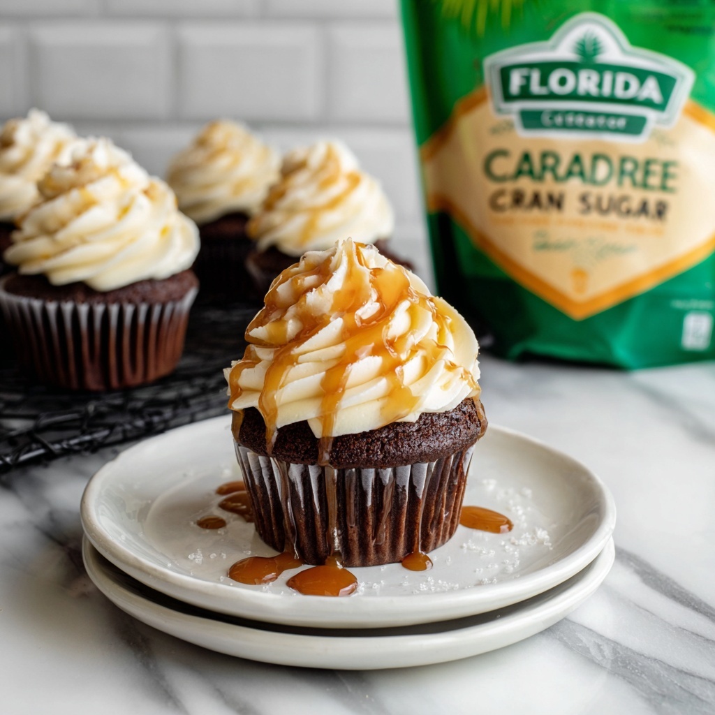 Salted Caramel Chocolate Cupcakes Recipe - Recipe Image
