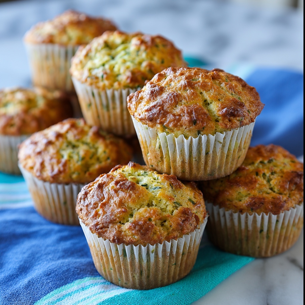 Banana Zucchini Bread Muffins Recipe - Recipe Image