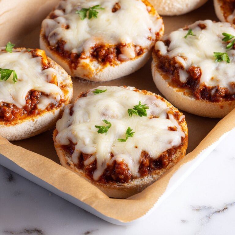 Old School Pizza Burgers Recipe