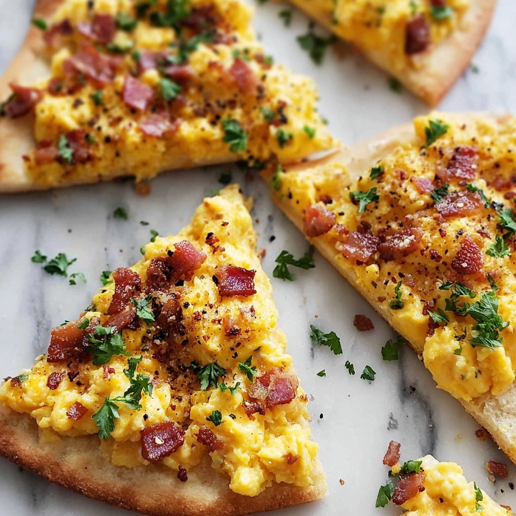 Easy Breakfast Pizza on a Tortilla Recipe - Recipe Image