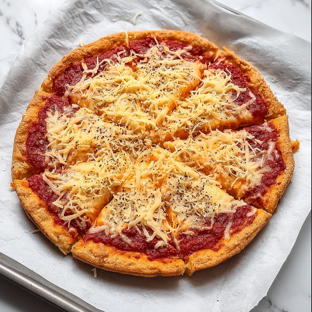 Low Carb Pizza Crust Recipe - Recipe Image