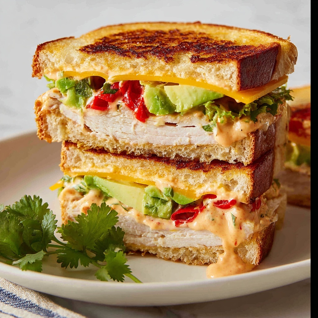 Chipotle Chicken Avocado Melt Recipe - Recipe Image