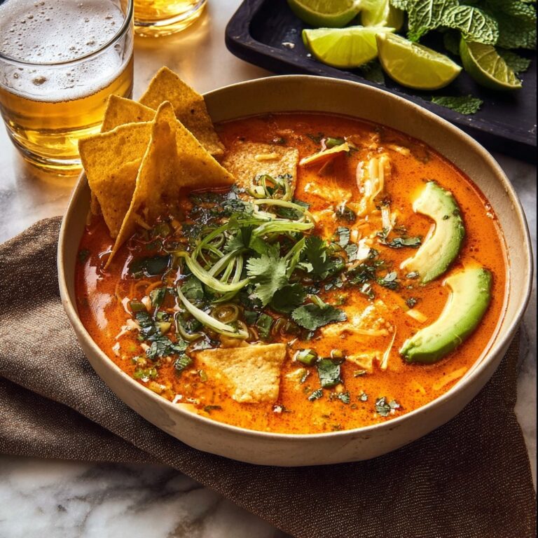 Salsa Verde Tortilla Soup Recipe