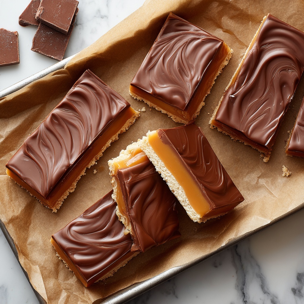 Homemade Twix Bars Recipe - Recipe Image